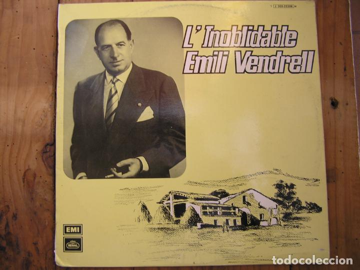 Discos de vinilo: Emilio Vendrell &lrm;&ndash; LInoblidable Emili Vendrell - Regal &lrm; 1966 - LP - PF - - Foto 1