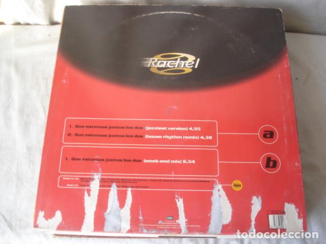 Discos de vinilo: Rachel Que Estemos Juntos Los Dos (Remixes) - Foto 2