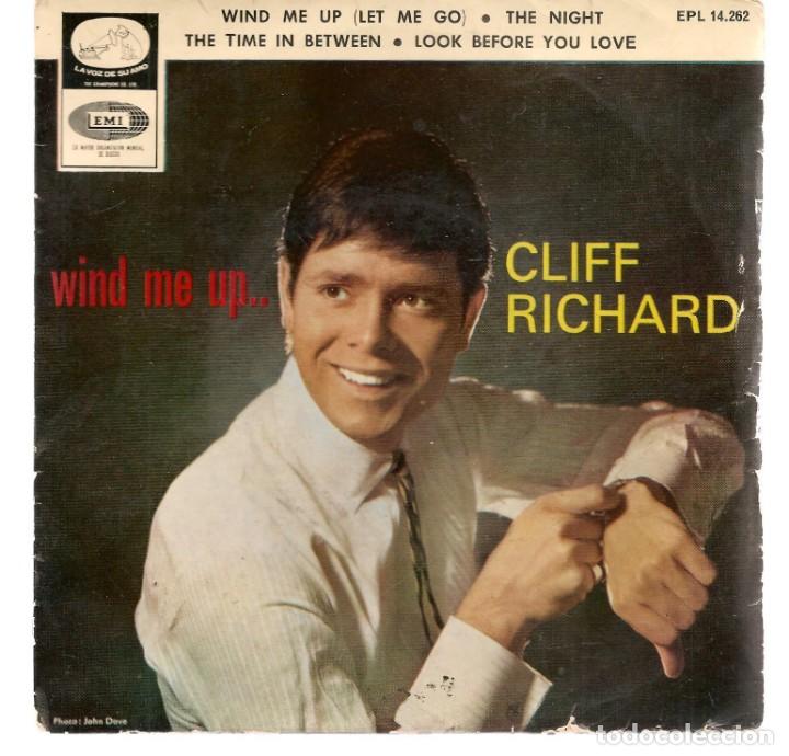 Discos de vinilo: SINGLES/. CLIFF RICHARD. WIND ME UP . (P/B72)C1 - Foto 1