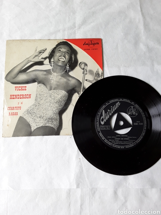 Discos de vinilo: VICKIE HENDERSON y su CUARTETO RADAR - Foto 3
