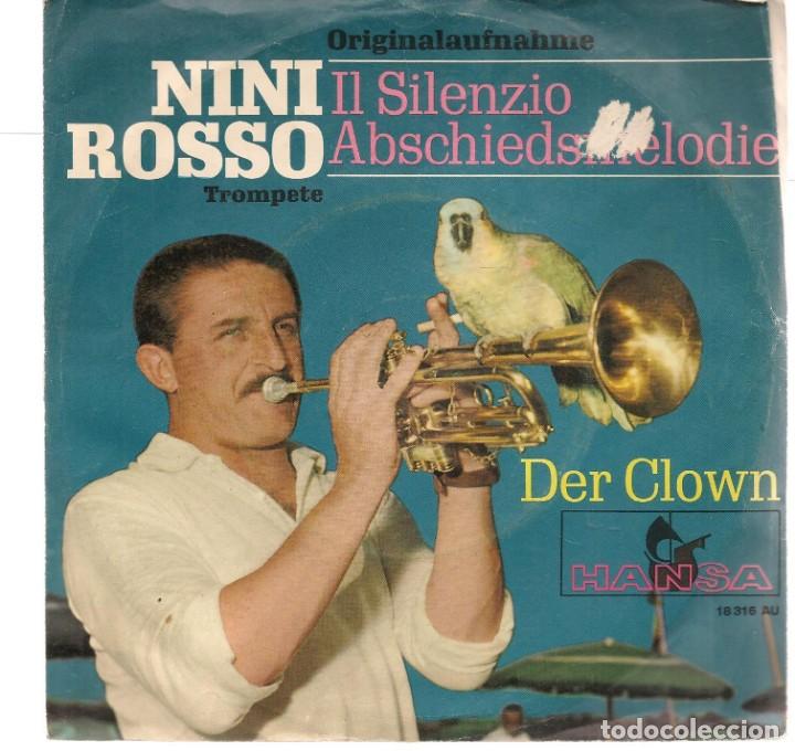 Discos de vinilo: SINGLES/. NINI ROSSO. IL SILENZIO. (P/B72)C1 - Foto 1