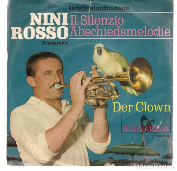 Discos de vinilo: SINGLES/. NINI ROSSO. IL SILENZIO. (P/B72)C1 - Foto 2