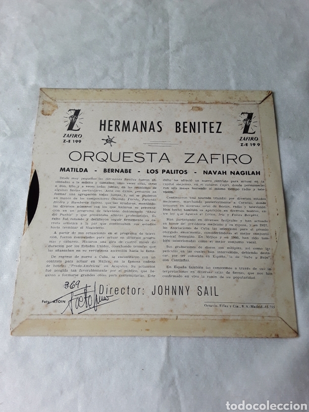 Discos de vinilo: HERMANAS BENITEZ - Foto 2