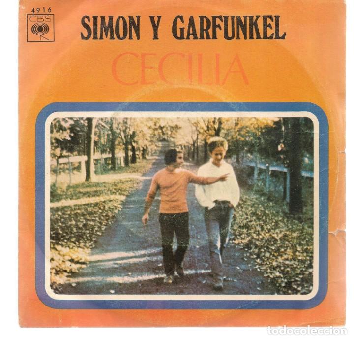 Discos de vinilo: SINGLES/. SIMON Y GARFUNKEL. CECILIA. (P/B72)C1 - Foto 1