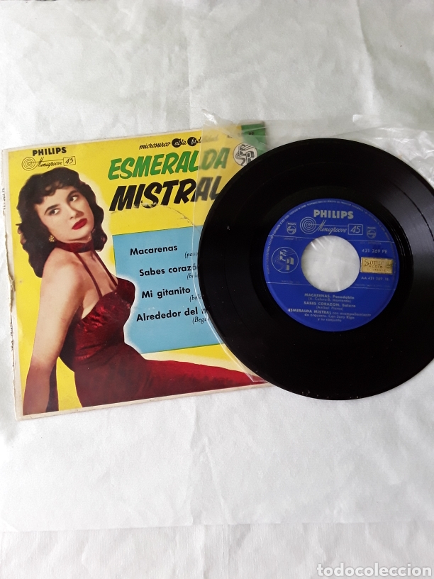 Discos de vinilo: ESMERALDA MISTRAL -- MACARENAS +3 - Foto 3