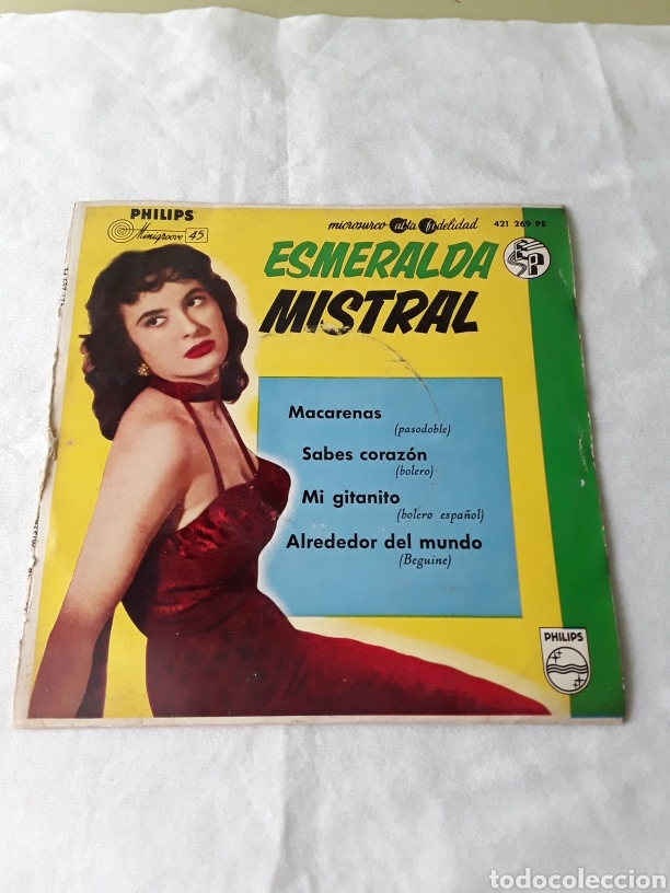 Discos de vinilo: ESMERALDA MISTRAL -- MACARENAS +3 - Foto 1