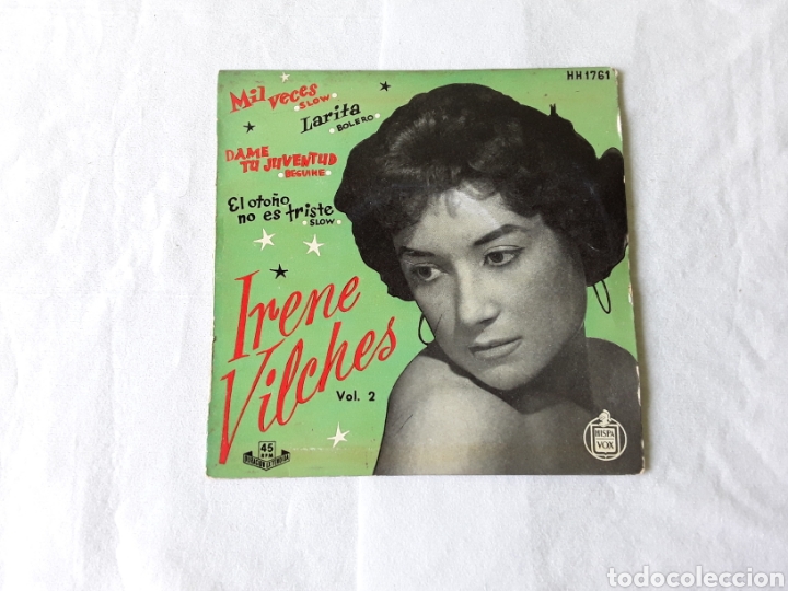 Discos de vinilo: IRENE VILVHES -- MIL VECES, SLOW +3 - Foto 1