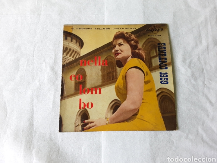 Discos de vinilo: NELLA COLOMBO -- TUA +3 - Foto 1