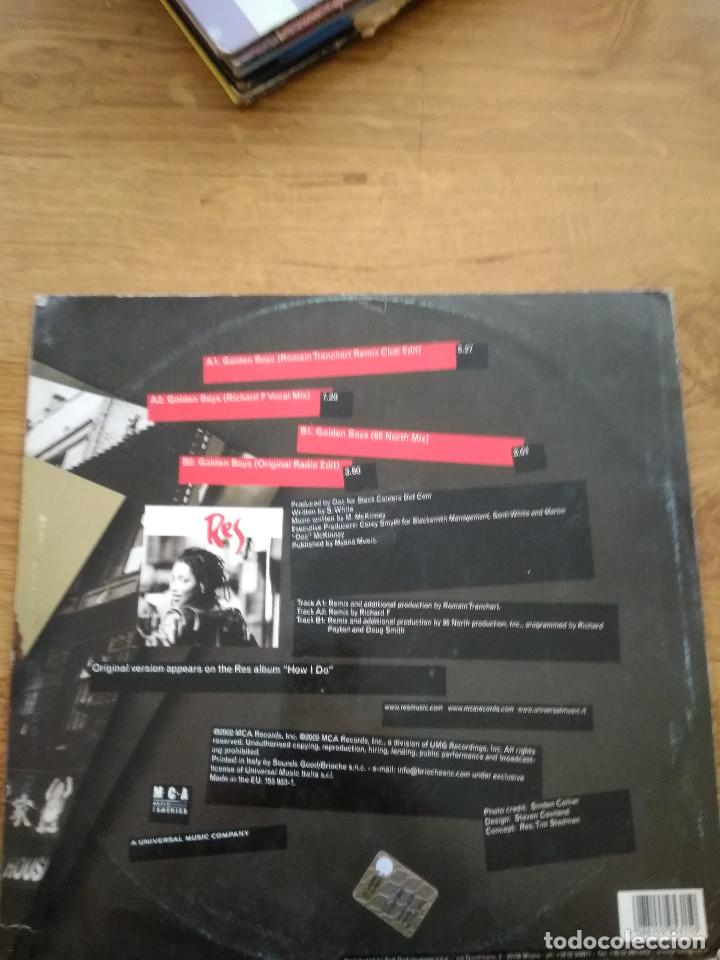 Discos de vinilo: RES / GOLDEN BOYS. - Foto 2