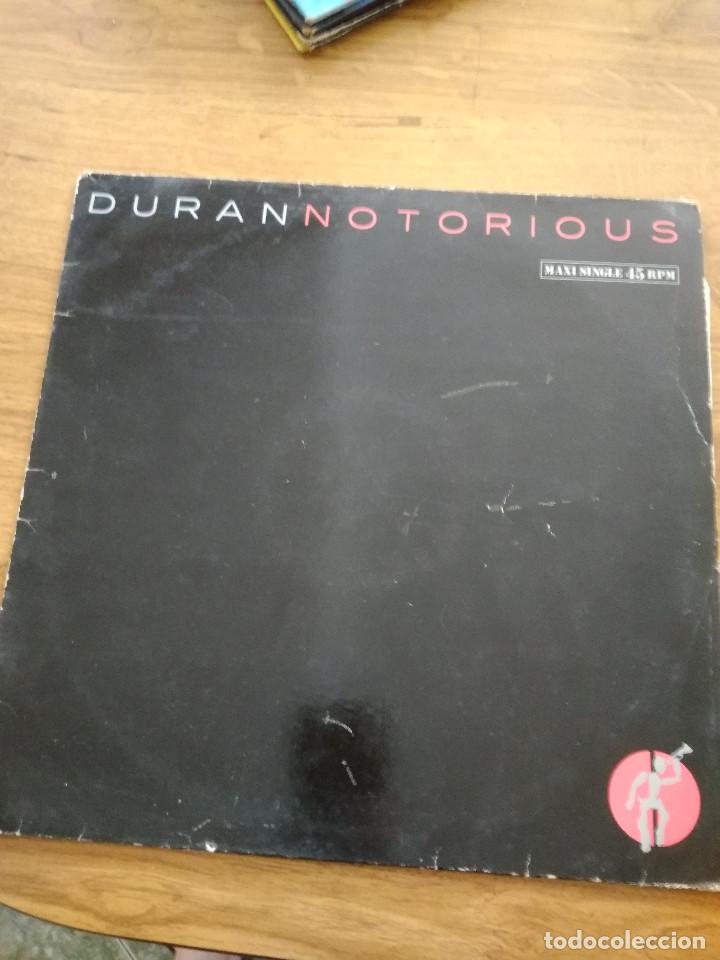 Discos de vinilo: DURAN DURAN / NOTORIUS - Foto 1
