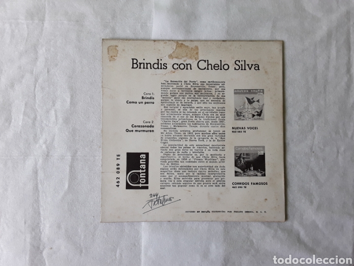 Discos de vinilo: BRINDIS con CHELO SILVA - Foto 2