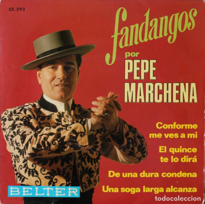 Discos de vinilo: PEPE MARCHENA// CONFORME ME VES A MI+3// EP// 1969// BELTER - Foto 1