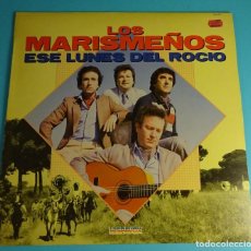 Discos de vinilo: LOS MARISMEÑOS. ESE LUNES DEL ROCÍO. SEVILLANAS. HISPA VOX 1983. Lote 203386430