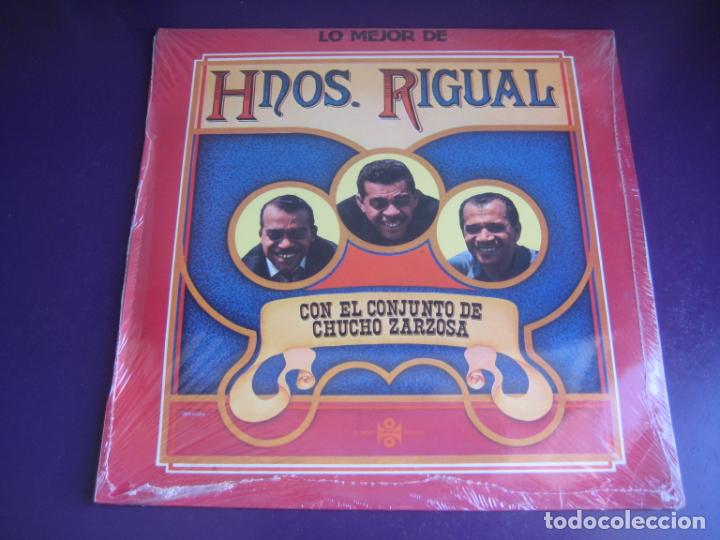 Discos de vinilo: Lo Mejor De Hnos. Rigual + El Conjunto Chucho Zarzosa LP MOVIEPLAY ORFEON 1978 PRECINTADO - BOLERO