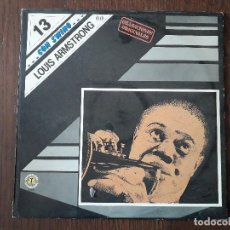 Discos de vinilo: DISCO VINILO LP, LOUIS ARMSTRONG, CON SWING, GRABACIONES ORIGINALES. DOBLON 50.1653 AÑO 1982
