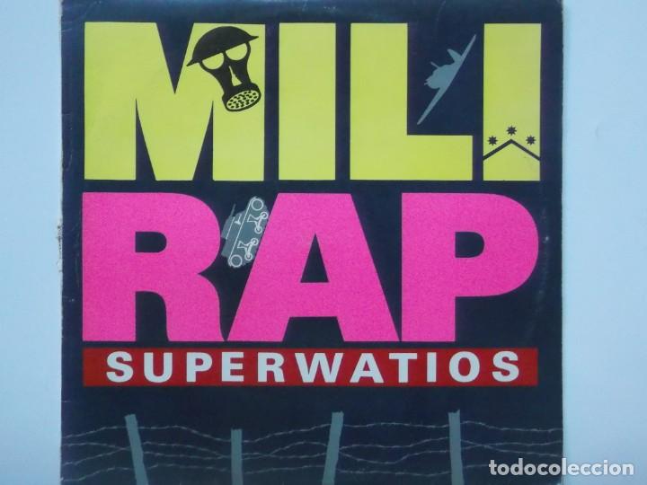 Discos de vinilo: MILI RAP-SUPERWATIOS-ORIGINAL ESPA&Ntilde;OL - Foto 1