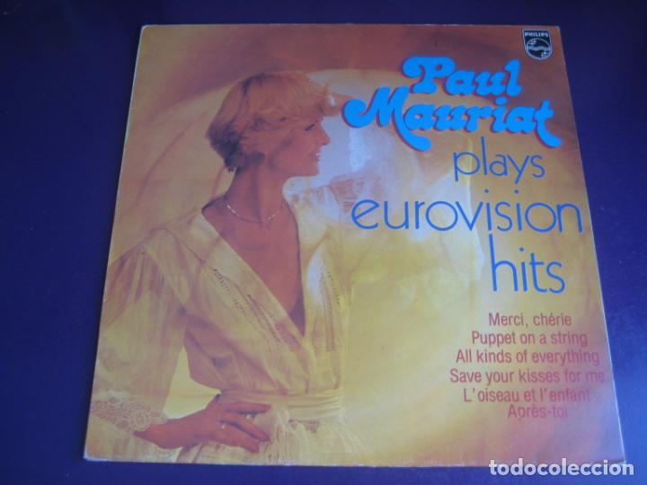 Discos de vinilo: Paul Mauriat Plays Eurovision Hits LP PHILIPS 1979 - EASY LISTENING JAZZ POP LOUNGE 70'S - SIN USO