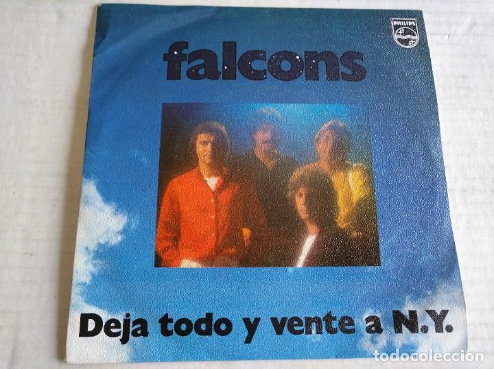 Discos de vinilo: FALCONS - DEJA TODO Y VENTE A N.Y. - SINGLE - Foto 1