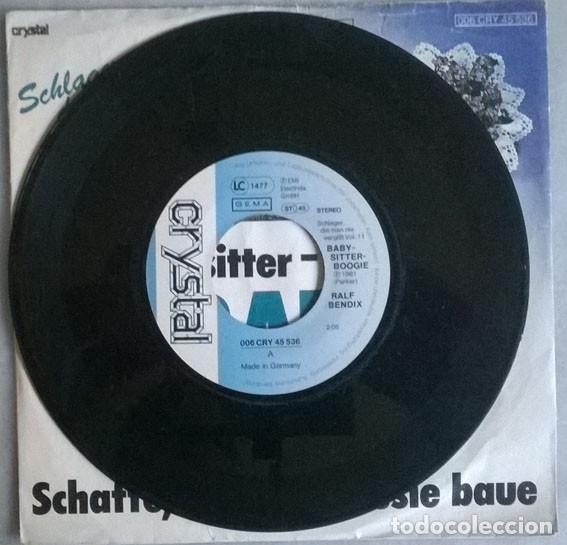 Discos de vinilo: Ralf Bendix. Babysitter Boogie/ Schaffe, schaffe Hausle baue. Crystal, Germany single - Foto 3