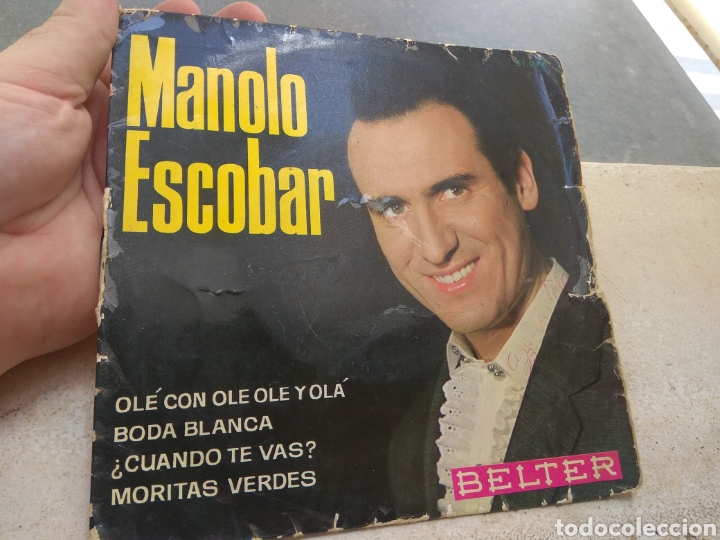 Discos de vinilo: Lote de Discos de Vinilo Manolo Escobar - Belter - - Foto 2