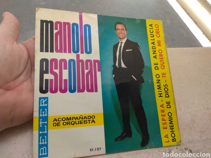 Discos de vinilo: Lote de Discos de Vinilo Manolo Escobar - Belter - - Foto 5