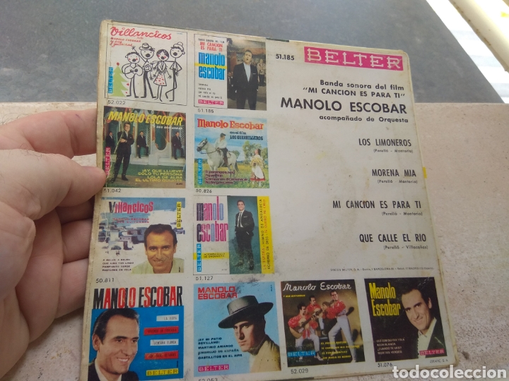 Discos de vinilo: Lote de Discos de Vinilo Manolo Escobar - Belter - - Foto 9