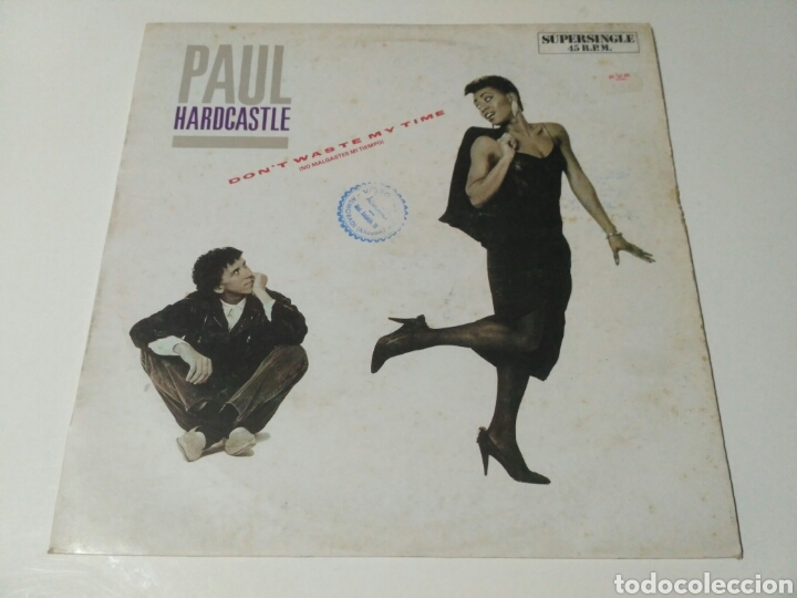 Discos de vinilo: Paul Hardcastle - Dont Waste My Time - Foto 1