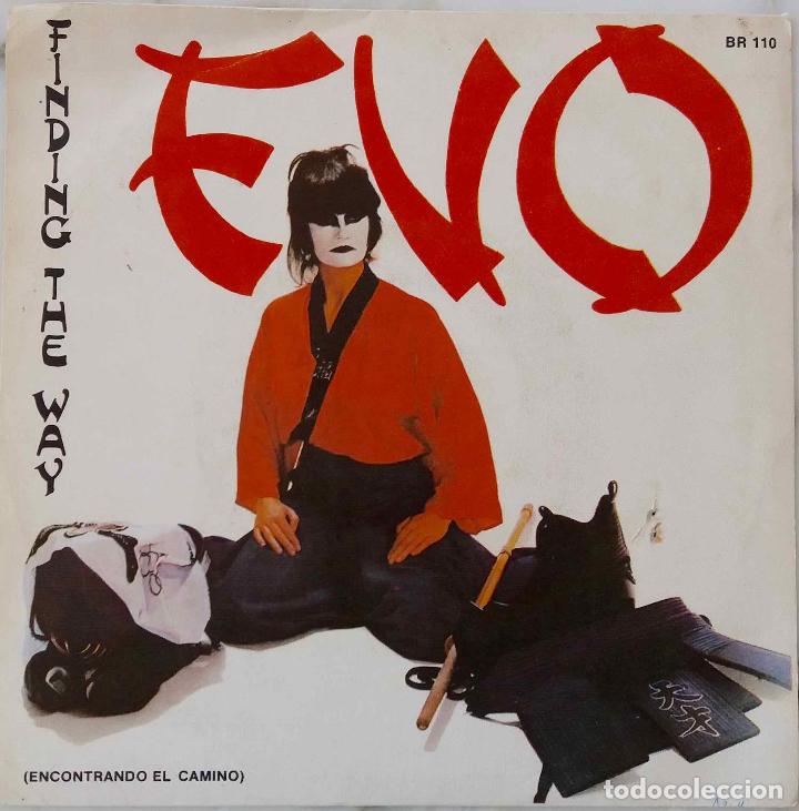 Discos de vinilo: EVO. FINDING THE WAY. SINGLE ESPA&Ntilde;A PROMOCIONAL IMPRESO EN EL LABEL - Foto 1