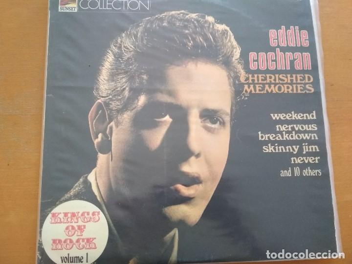 Discos de vinilo: Eddie Cochran Cherished Memories LP - Foto 1