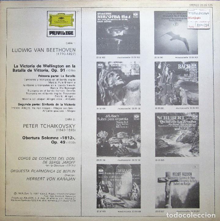 Discos de vinilo: BEETHOVEN - LA VICTORIA DE WELLINGTON - Foto 2
