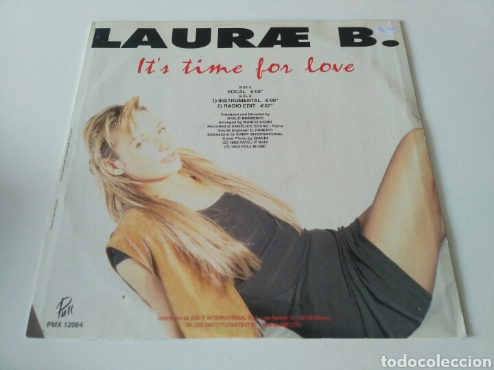Discos de vinilo: Laurae B. - Its Time For Love - Foto 2