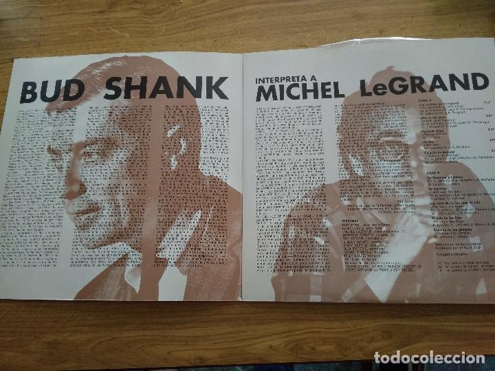 Discos de vinilo: BUD SHANK INTERPRETA A MICHEL LEGRAND - Foto 4
