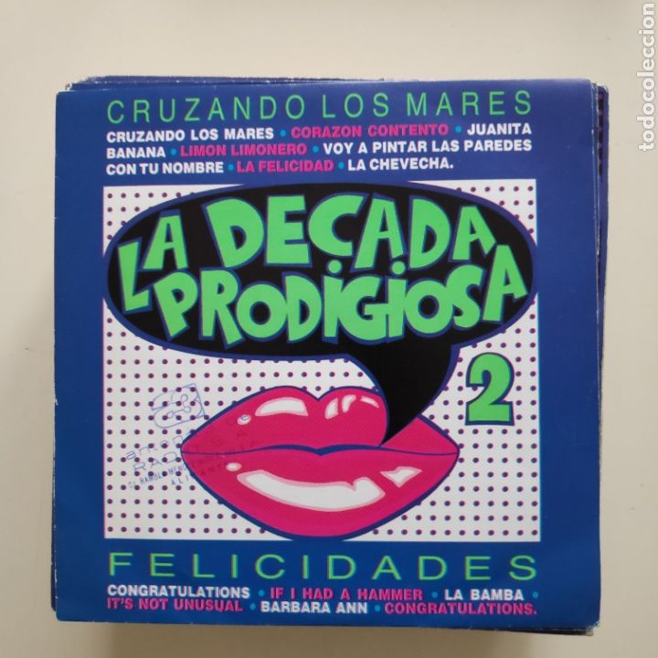 Discos de vinilo: NT LA DECADA PRODIGIOSA 2 1986 SPAIN SINGLE VINILO - Foto 1