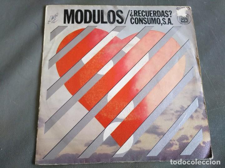 Discos de vinilo: MODULOS - RECUERDAS? - SINGLE - Foto 1