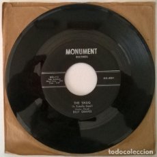 Discos de vinilo: BILLY GRAVES. UNCERTAIN/ THE SHAG. MONUMENT, USA 1958 SINGLE. Lote 203539913