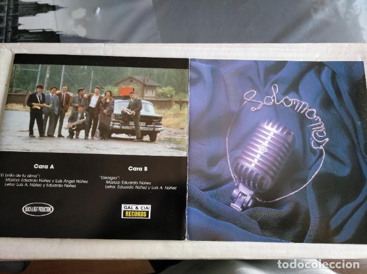 Discos de vinilo: SOLOMONES - EL BRILLO DE TU ALMA - SINGLE - Foto 1
