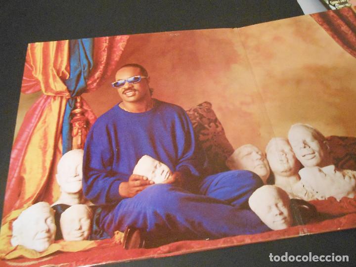 Discos de vinilo: LP STEVE WONDER - CHARACTERS - 1987 - Foto 3