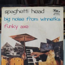 Discos de vinilo: SPAGHETTI HEAD ‎- BIG NOISE FROM WINNETKA / FUNKY AXE - SINGLE ITALY -
