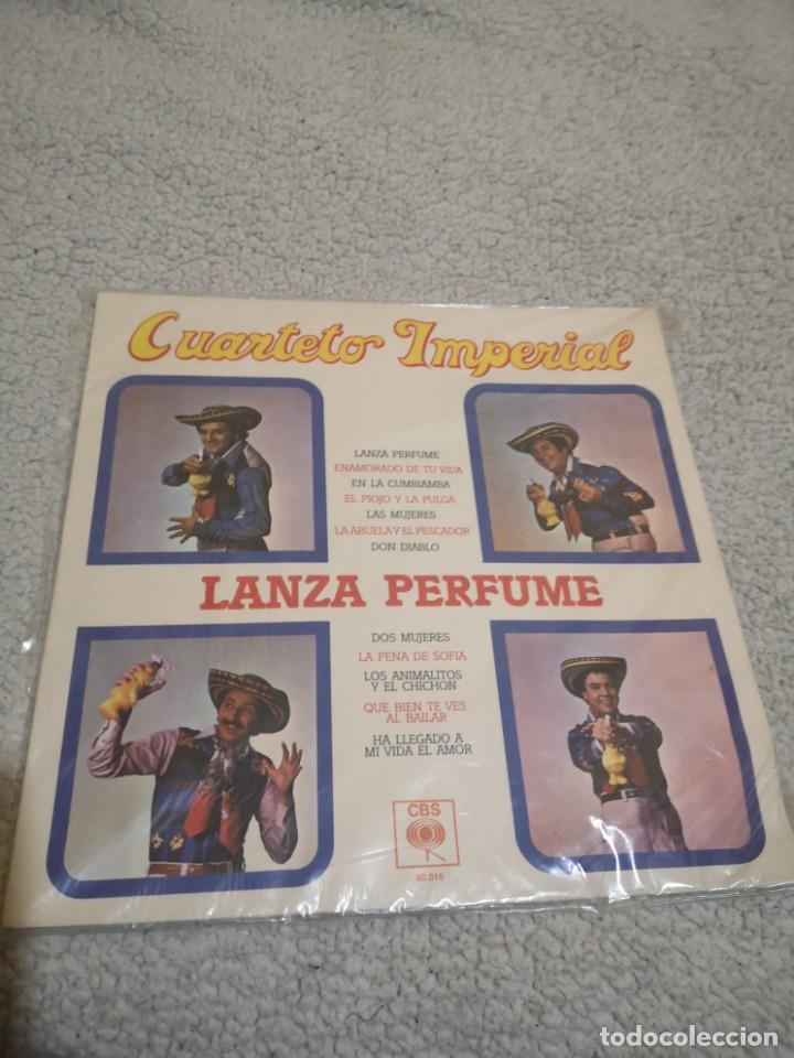 Discos de vinilo: Disco LP VINILO Cuarteto imperial - Lanza perfume. - Foto 1