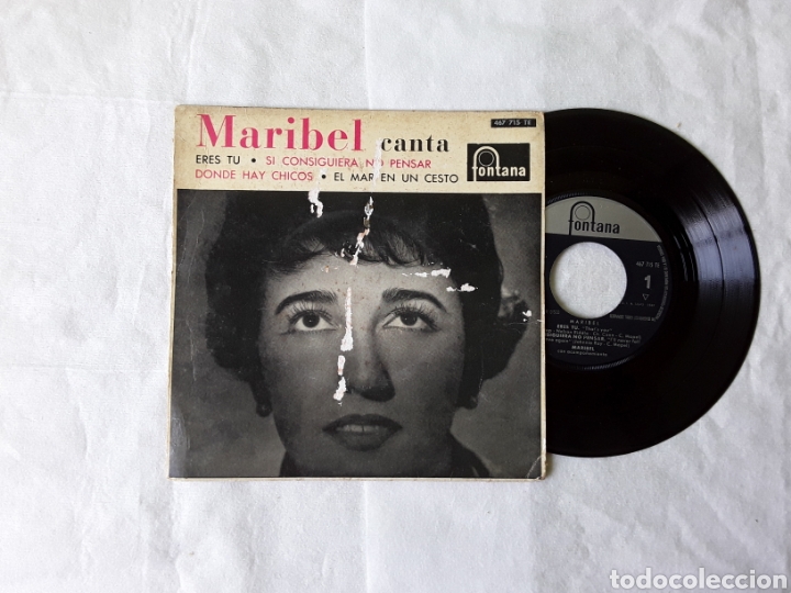 Discos de vinilo: MARIBEL -- ERES TU +3 - Foto 3