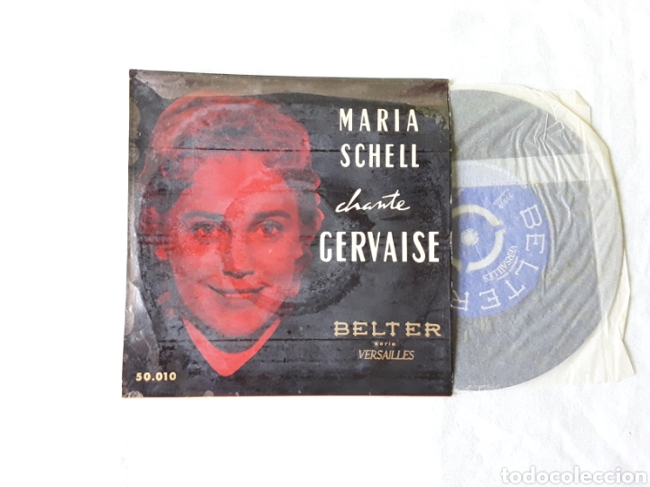 Discos de vinilo: MARIA SCHELL CHANTE GERVAISE -- GENERIQUE+3 - Foto 3