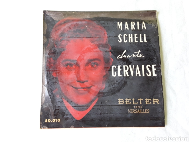 Discos de vinilo: MARIA SCHELL CHANTE GERVAISE -- GENERIQUE+3 - Foto 1