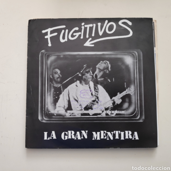 Vinyl-Schallplatten: NT FUGITIVOS - LA GRAN MENTIRA 1986 SPAIN SINGLE VINILO