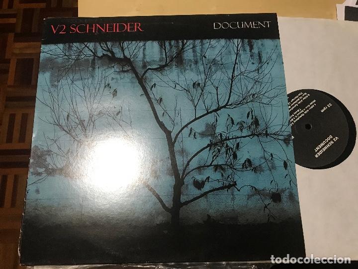 Discos de vinilo: V2 SCHNEIDER - DOCUMENT LP WAS SOLL DAS 2004 ALEMANIA ELECTRO SYNTH MINIMAL - Foto 1