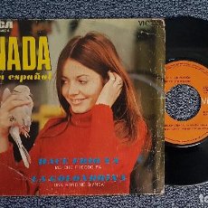 Discos de vinilo: NADA - HACE FRIO YA / LA GOLONDRINA- EDITADO POR RCA. AÑO 1.969 - CANTADO EN ESPAÑOL. Lote 203610501