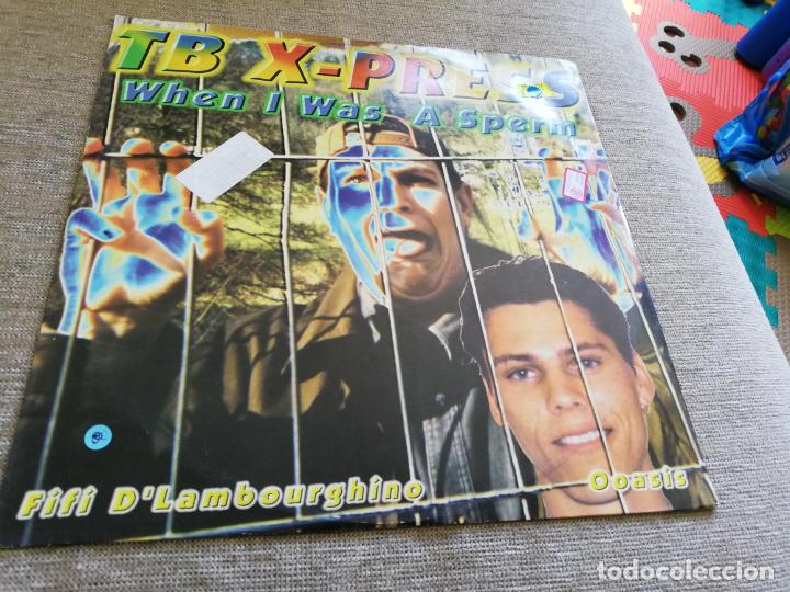 Discos de vinilo: Tb x-press. When i was a sperm. maxi - Foto 1