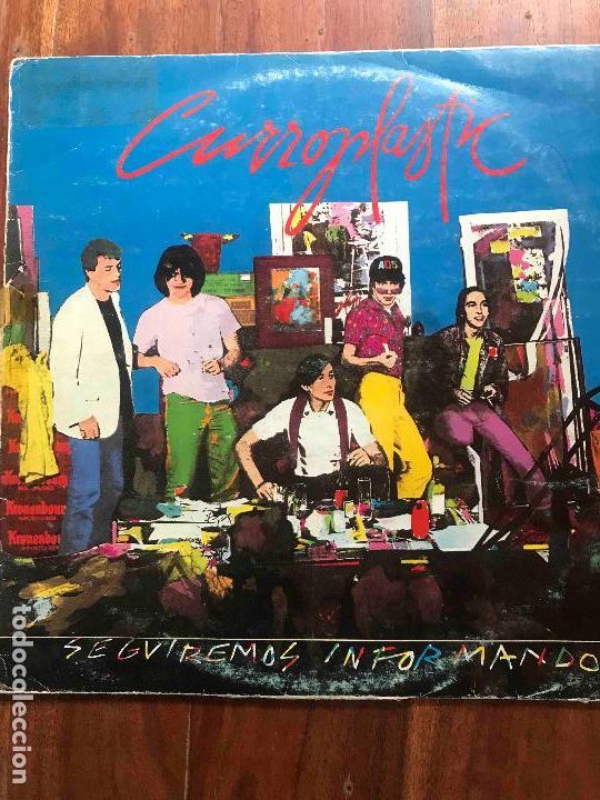 Discos de vinilo: CURROPLASTIC - Seguiremos informando (Edigsa, 1981) &ndash; LP - Foto 1
