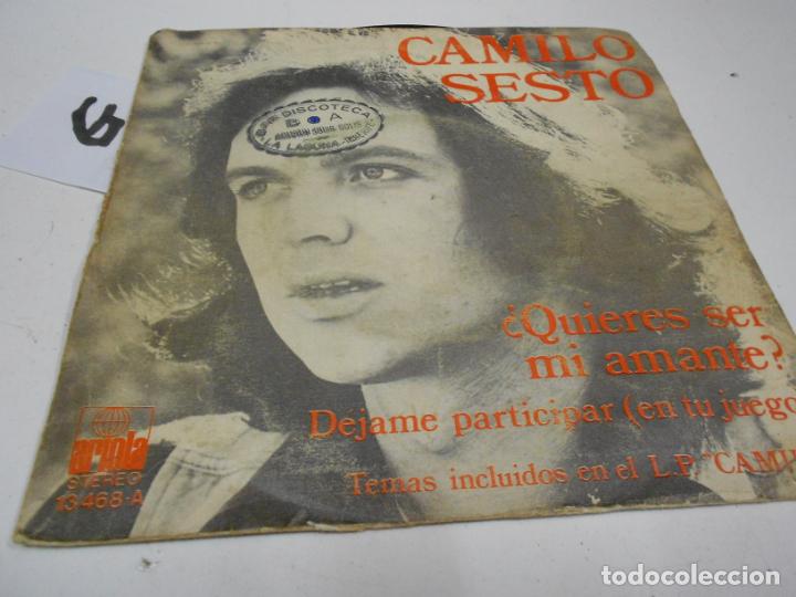Discos de vinilo: ANTIGUO SINGLE - CAMILO SESTO - Foto 1