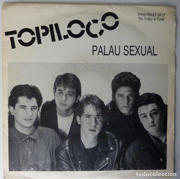 Discos de vinilo: TOPILOCO // PALAU SEXUAL // 1992 // SINGLE - Foto 1