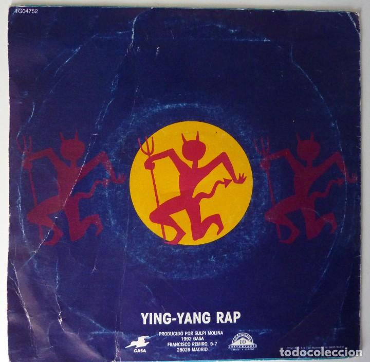 Discos de vinilo: LOS PESCADORES // YING-YANG RAP // 1992 - Foto 2
